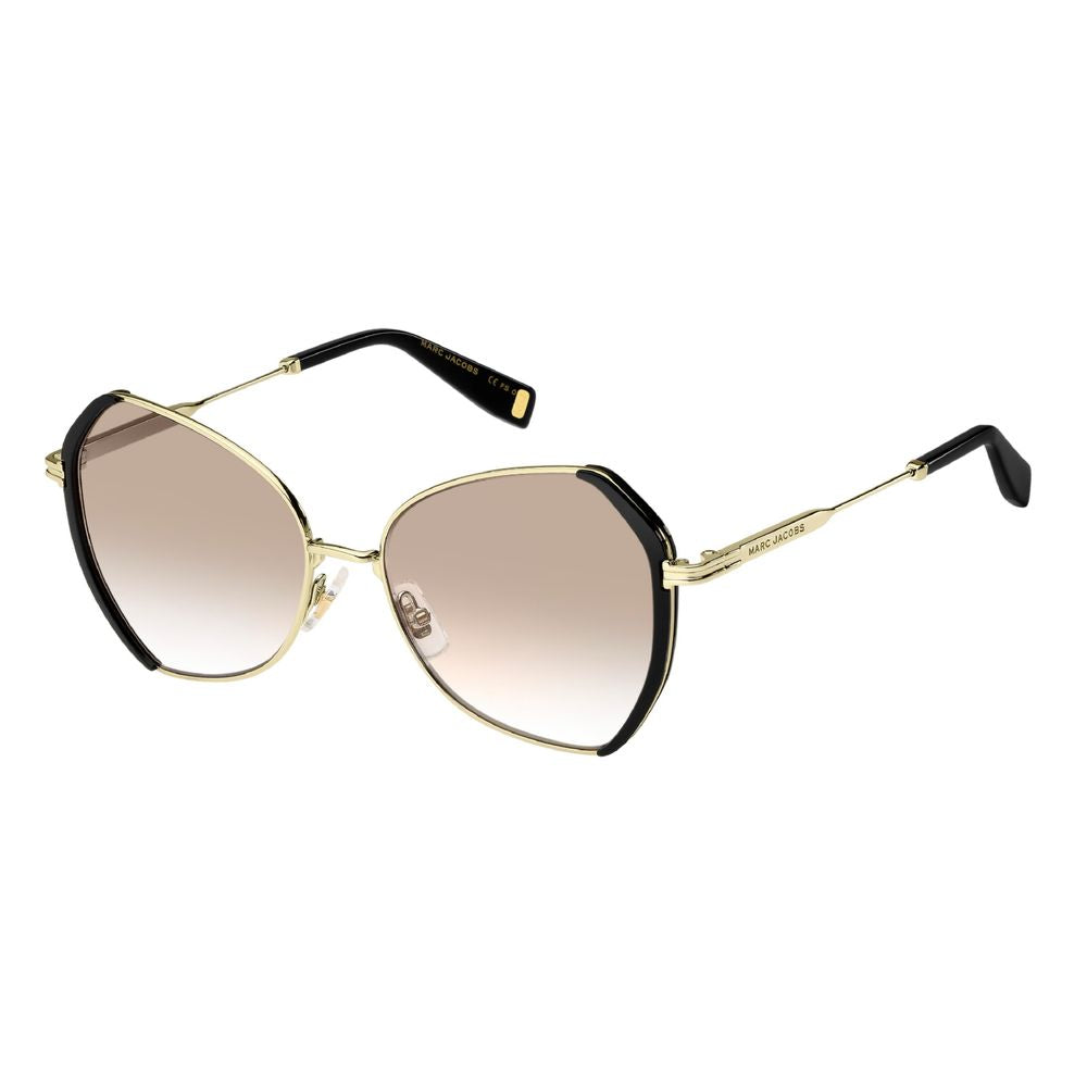 Marc Jacobs Goldene Metall-Sonnenbrille