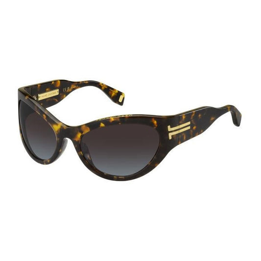 Marc Jacobs Braune Acetat-Sonnenbrille