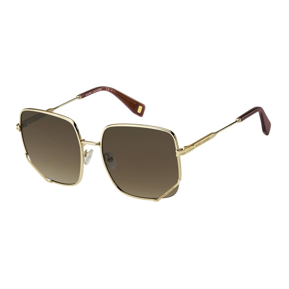 Marc Jacobs Goldene Metall-Sonnenbrille