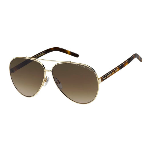 Marc Jacobs Goldene Metall-Sonnenbrille