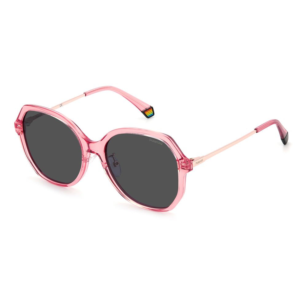 Polaroid Rosa Plastik-Sonnenbrille