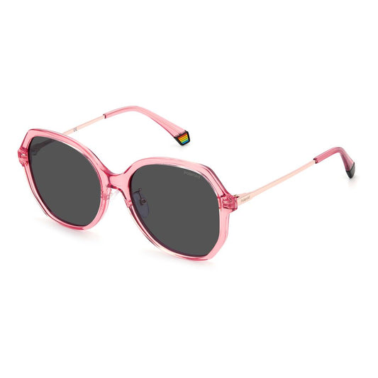 Polaroid Pink Plastic Sunglasses