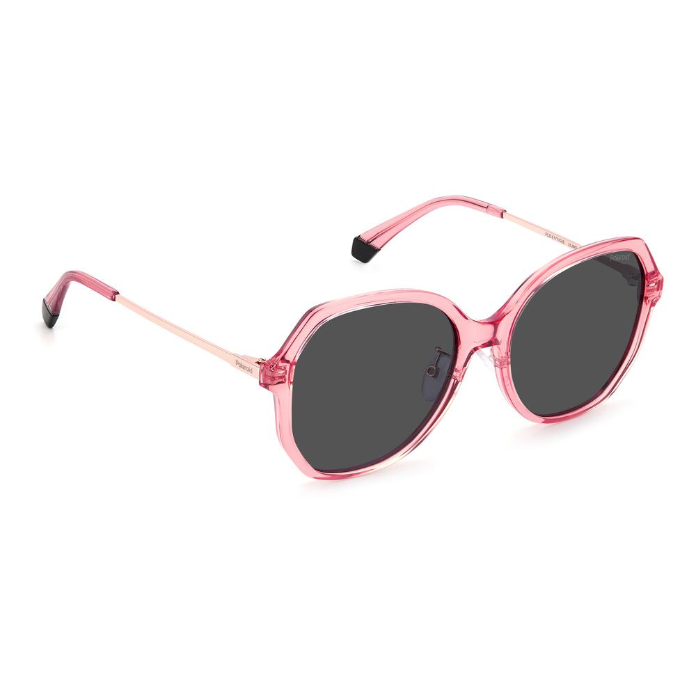 Polaroid Rosa Plastik-Sonnenbrille