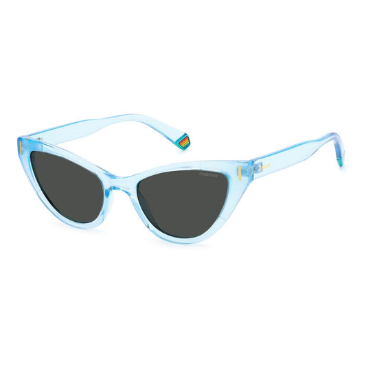 Polaroid Blaue Plastiksonnenbrille