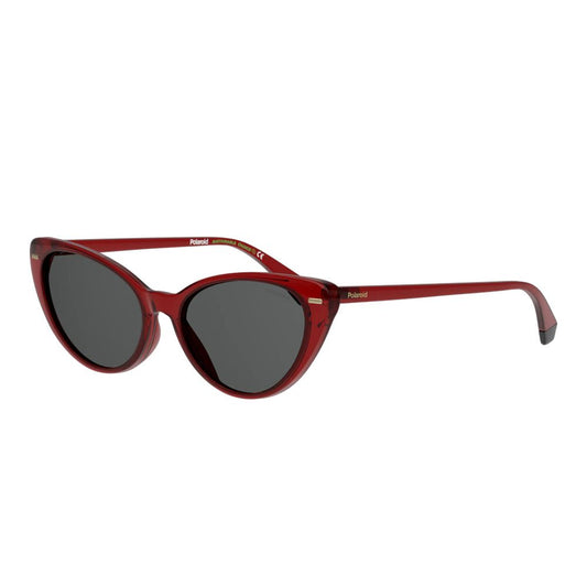 Polaroid Red Resin Sunglasses