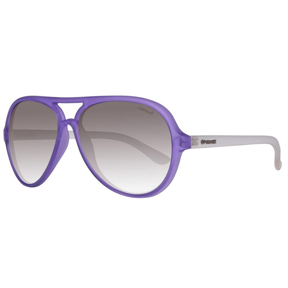 Polaroid Lila Acetat-Sonnenbrille