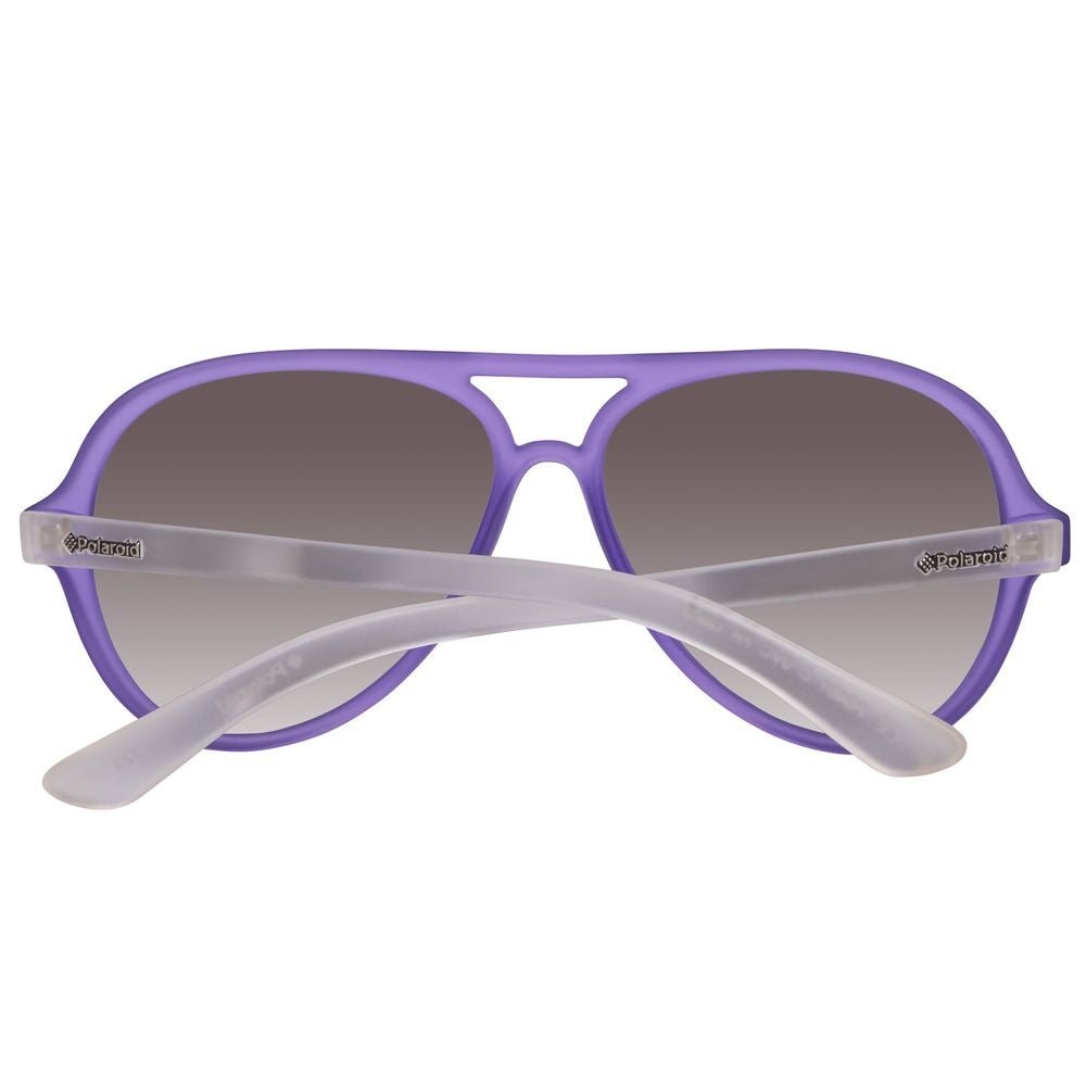 Polaroid Lila Acetat-Sonnenbrille