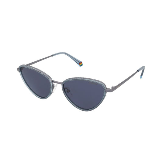 Polaroid Blaue Plastiksonnenbrille