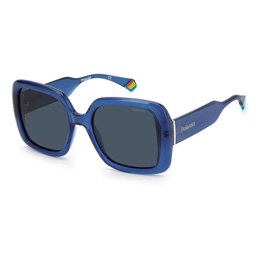 Polaroid Blaue Plastiksonnenbrille