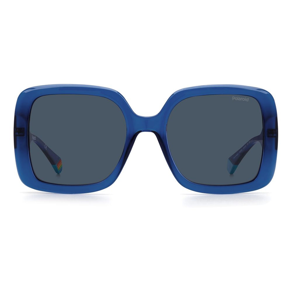 Polaroid Blaue Plastiksonnenbrille