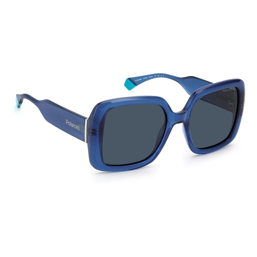 Polaroid Blaue Plastiksonnenbrille