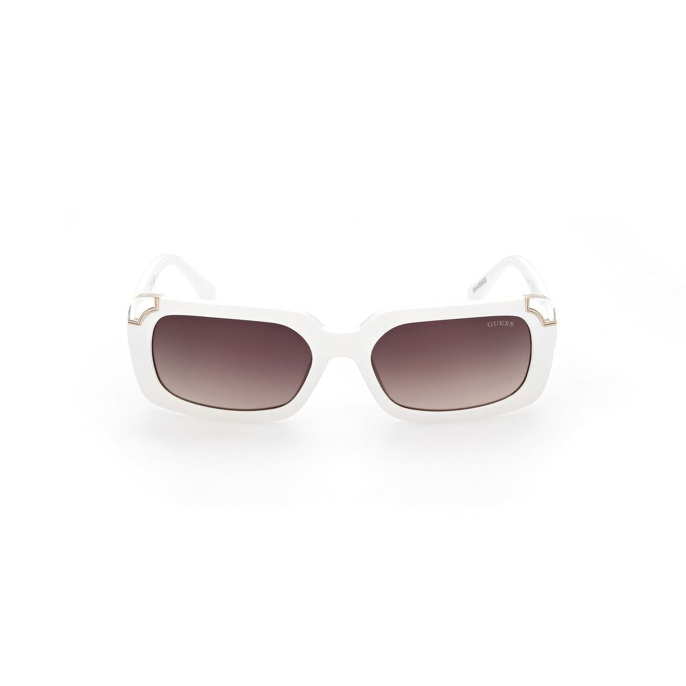 Guess White Sprayed Sunglasses