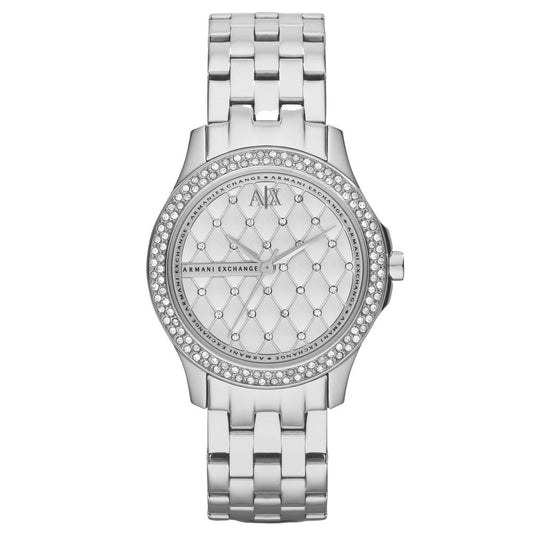 Armani Exchange Silver Ladies Watch