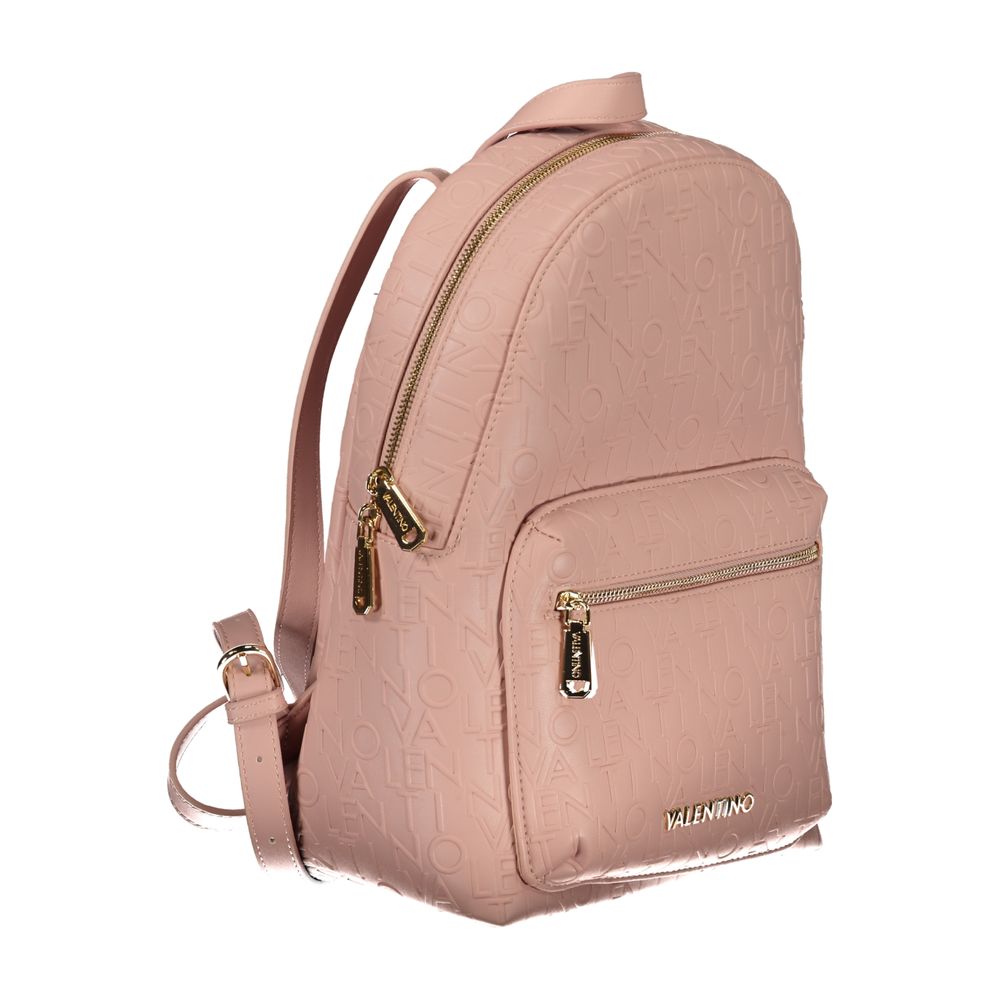 Valentino Bags Pink Polyethylene Backpack