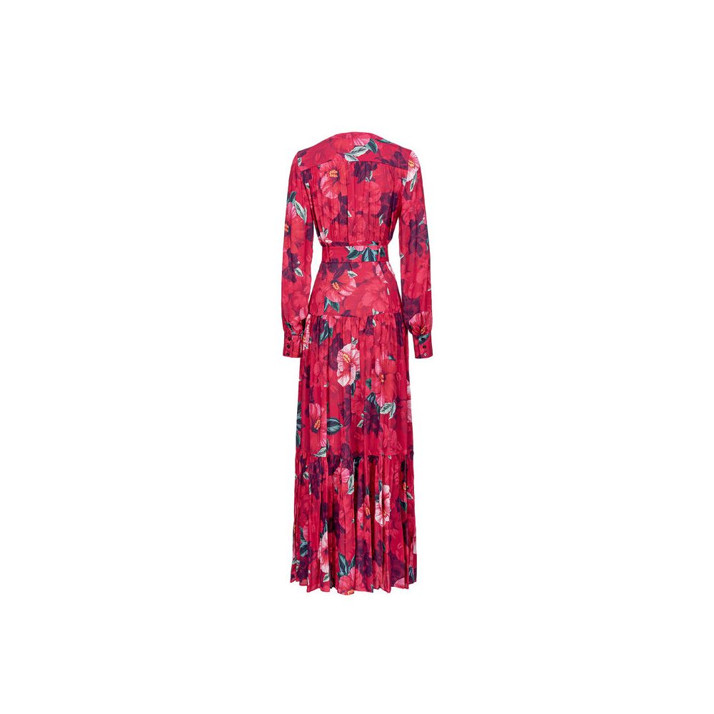 PINKO Fuchsia viscose dress