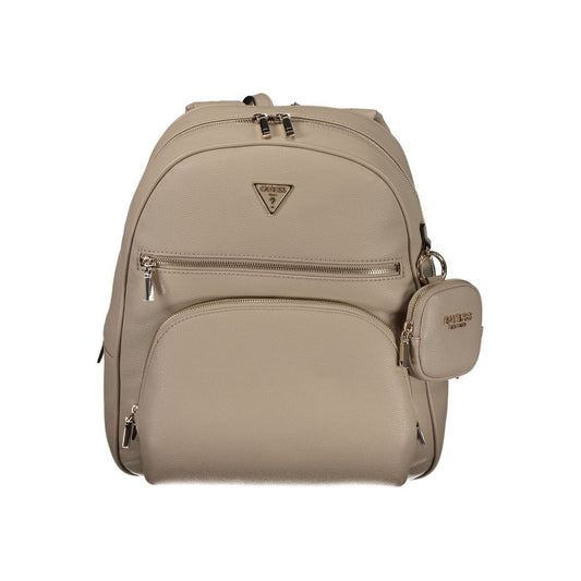 Guess Jeans Beige Polyethylen-Rucksack