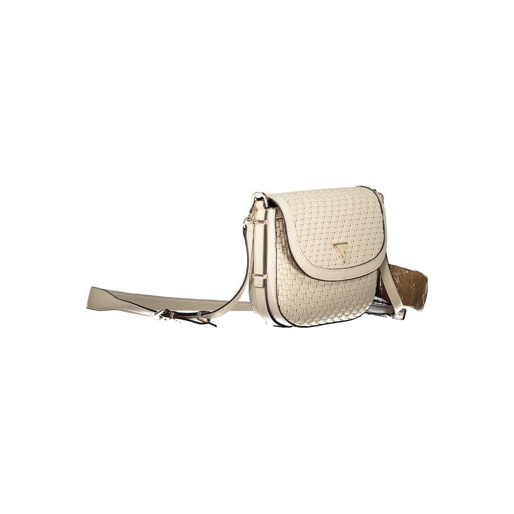 Guess Jeans Beige Polyethylen Handtasche