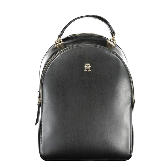 Tommy Hilfiger Schwarzer Polyethylen-Rucksack