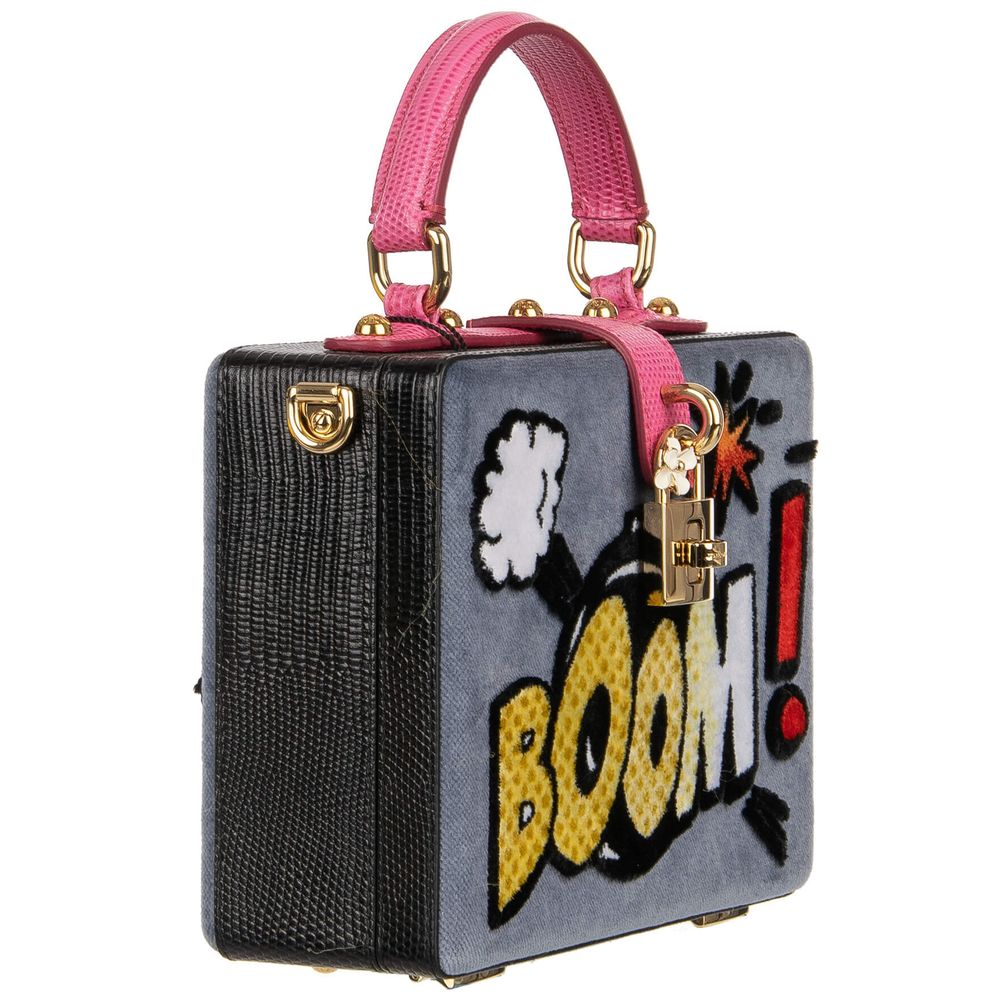 Dolce & Gabbana Multicolor Viskose Handtasche