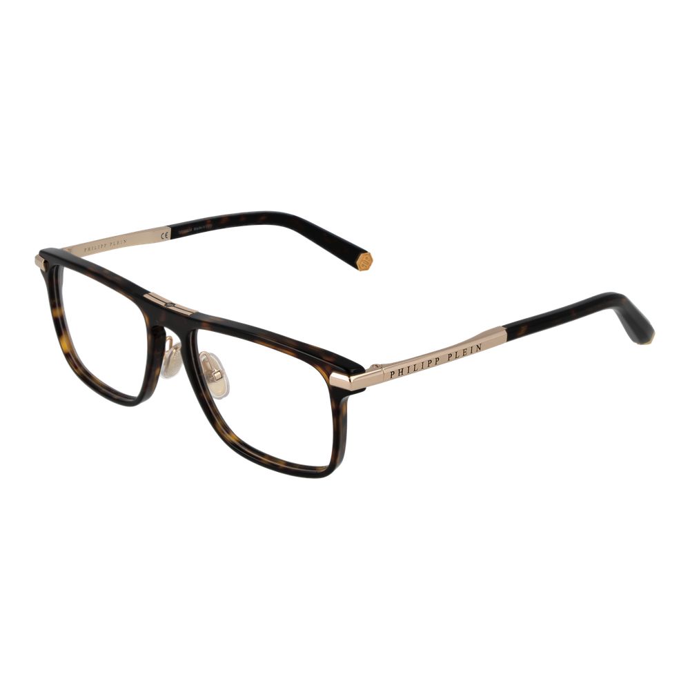 Philipp Plein Brown Men Optical Frames