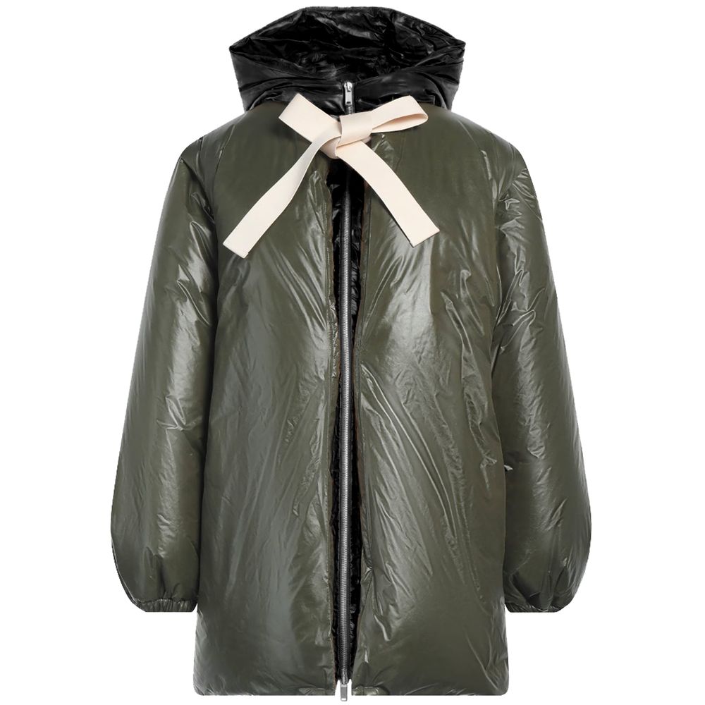 Jil Sander Green Nylon Jackets &amp; Coats