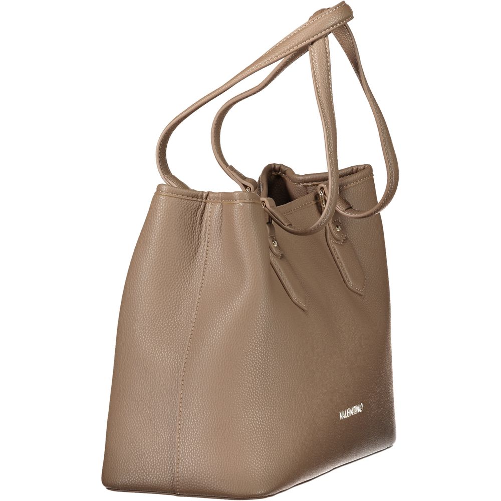 Valentino Bags Brown Polyethylene Handbag