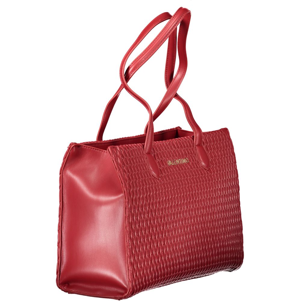 Valentino Bags Rote Polyethylen-Handtasche