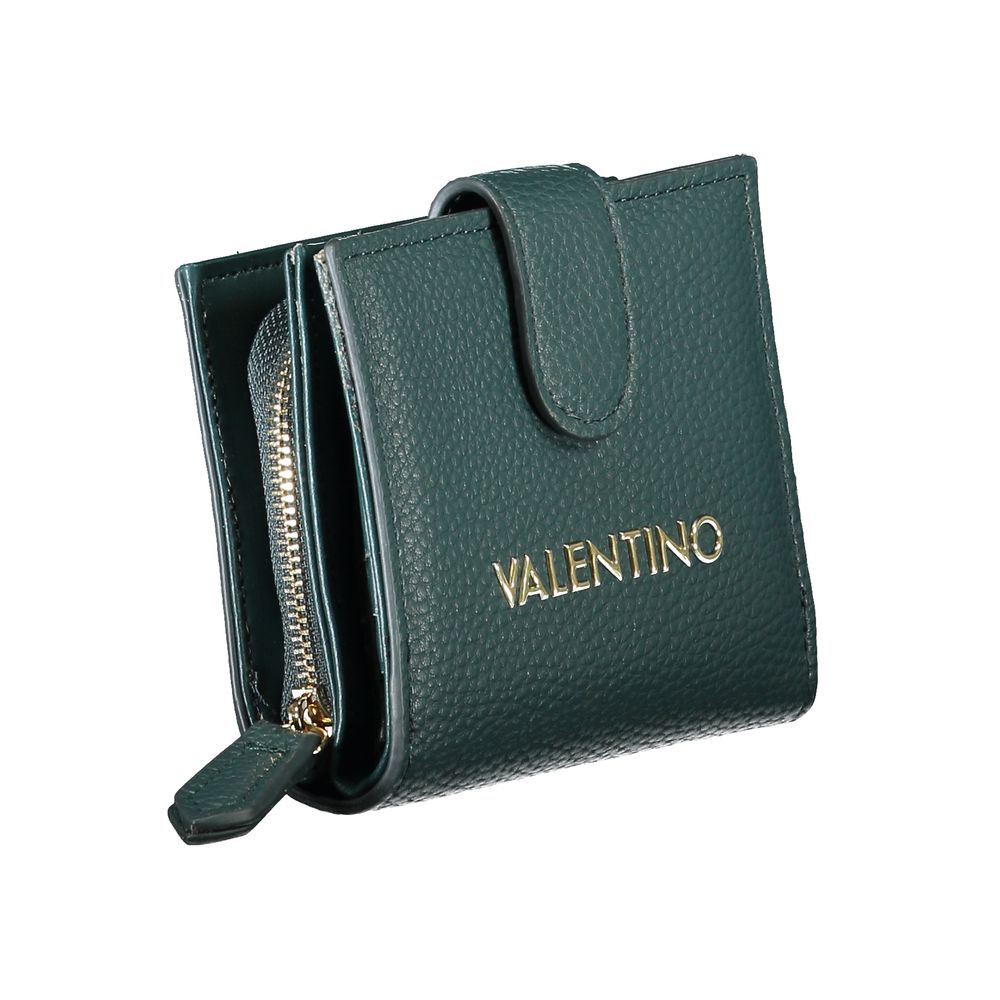 Valentino Bags Brieftasche aus grünem Polyethylen