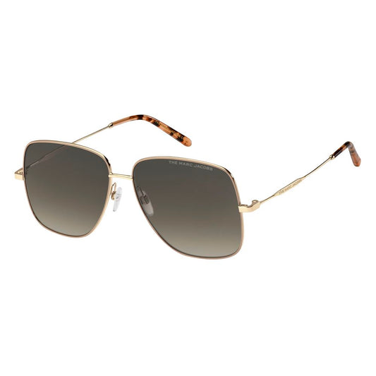 Marc Jacobs Goldene Metall-Sonnenbrille