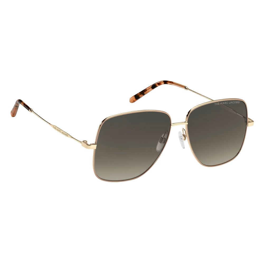 Marc Jacobs Goldene Metall-Sonnenbrille