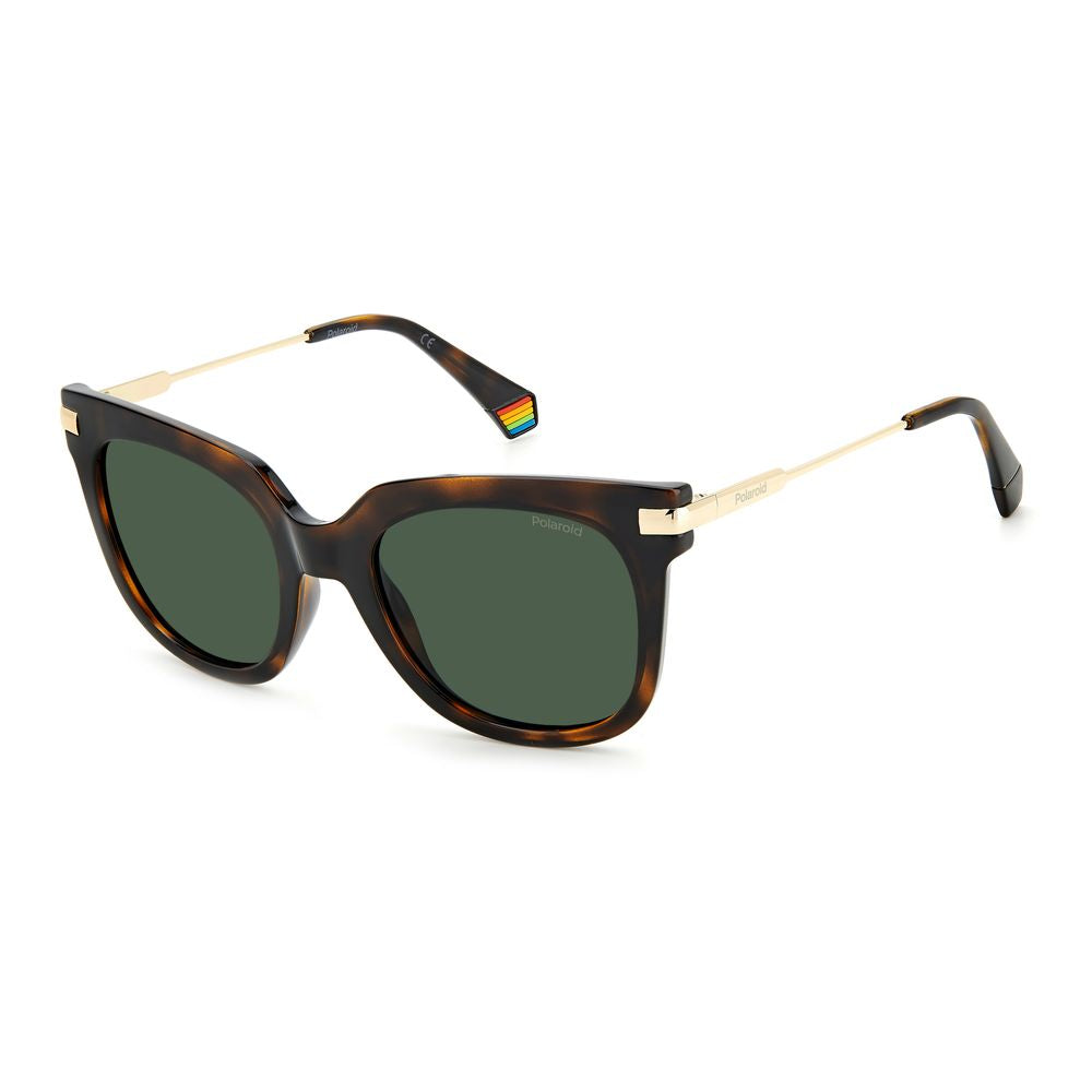 Polaroid Braune Sonnenbrille aus Harz