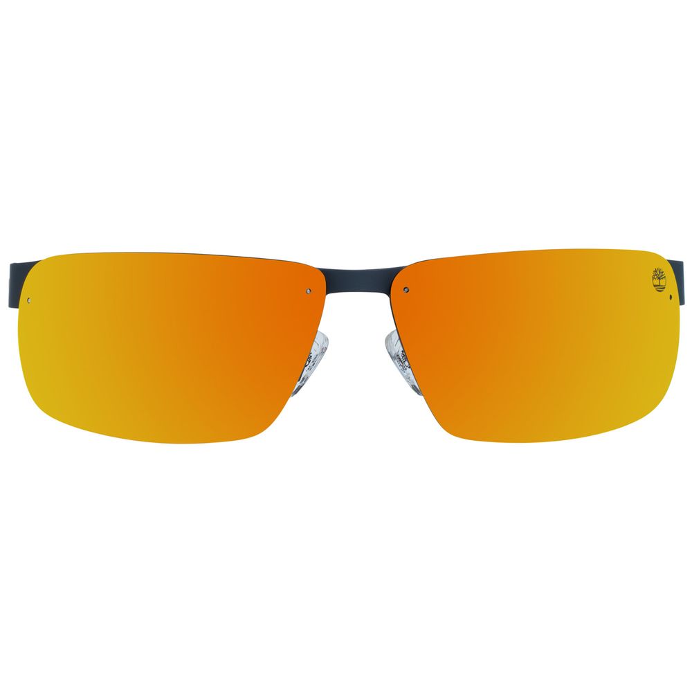 Timberland Braune Metall-Sonnenbrille