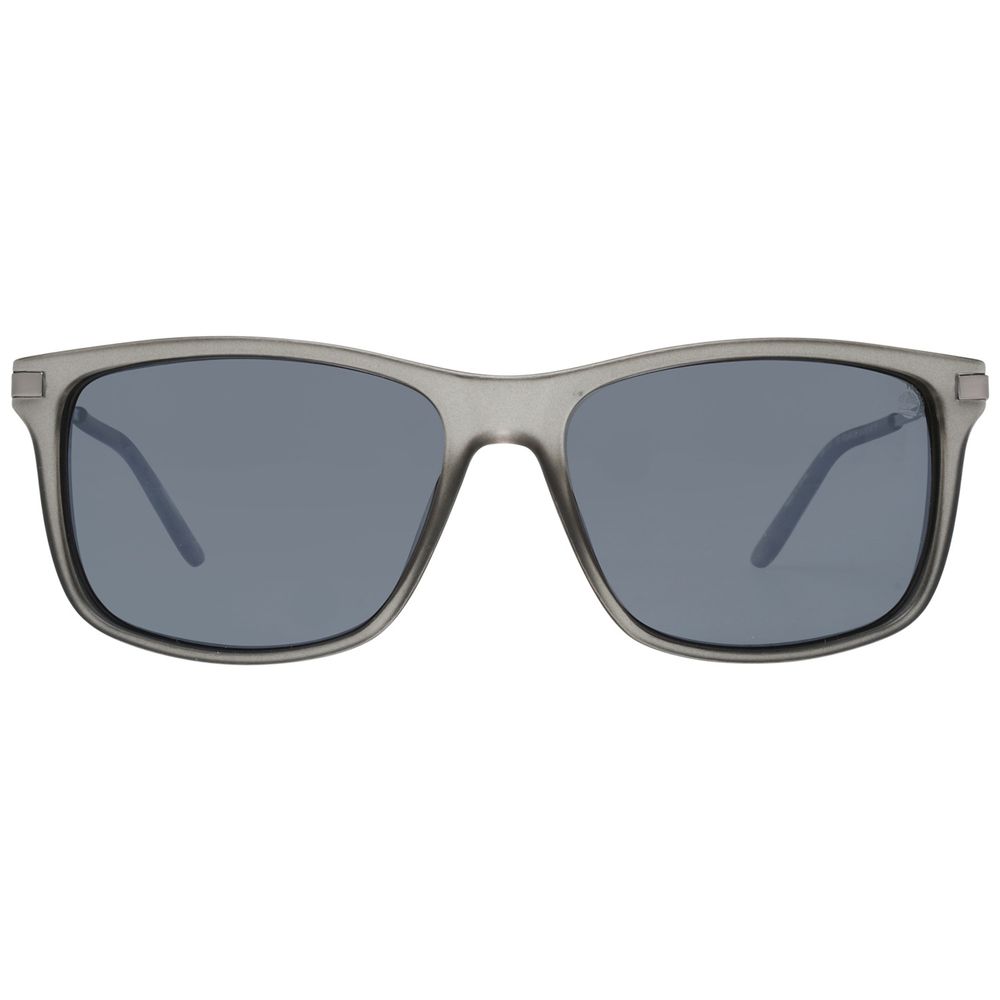 Timberland Schwarze Metall-Sonnenbrille