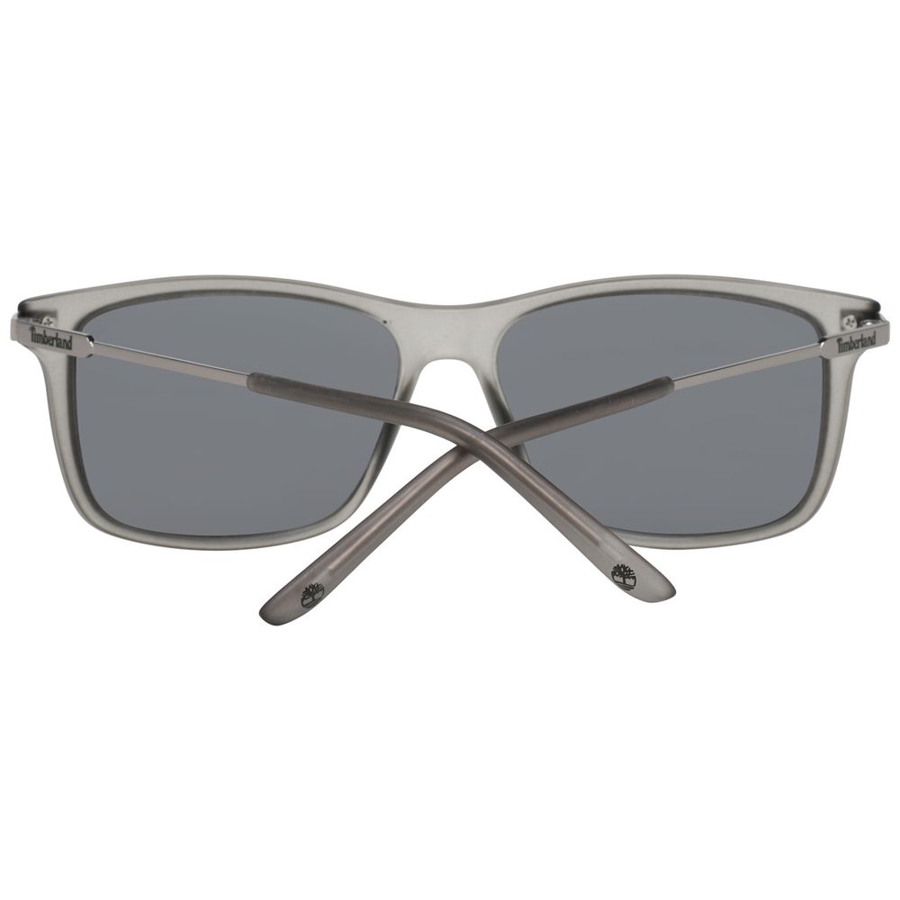 Timberland Schwarze Metall-Sonnenbrille