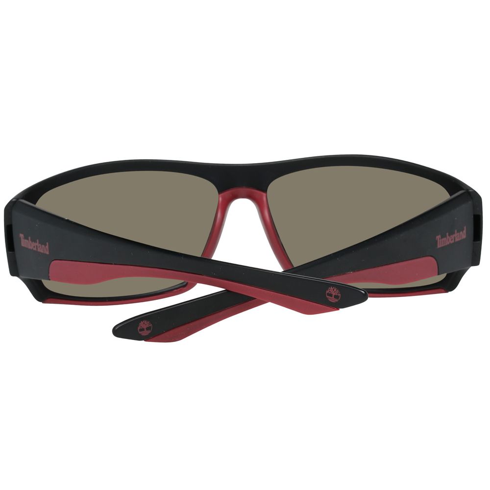 Timberland Braune Metall-Sonnenbrille