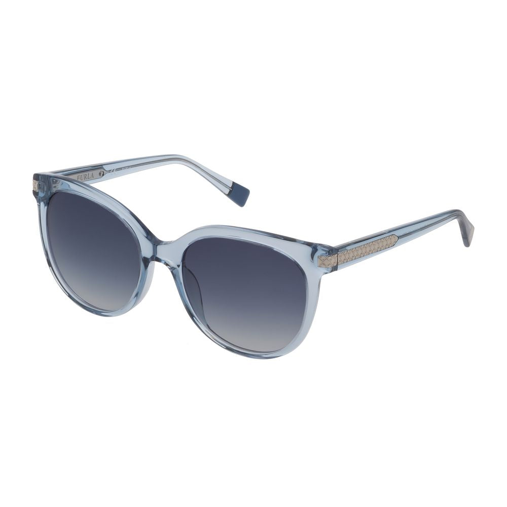 Furla Blaue Acetat-Sonnenbrille