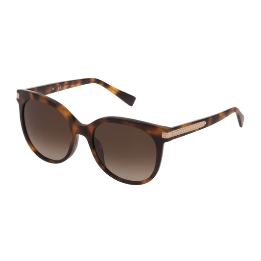 Furla Braune Acetat-Sonnenbrille