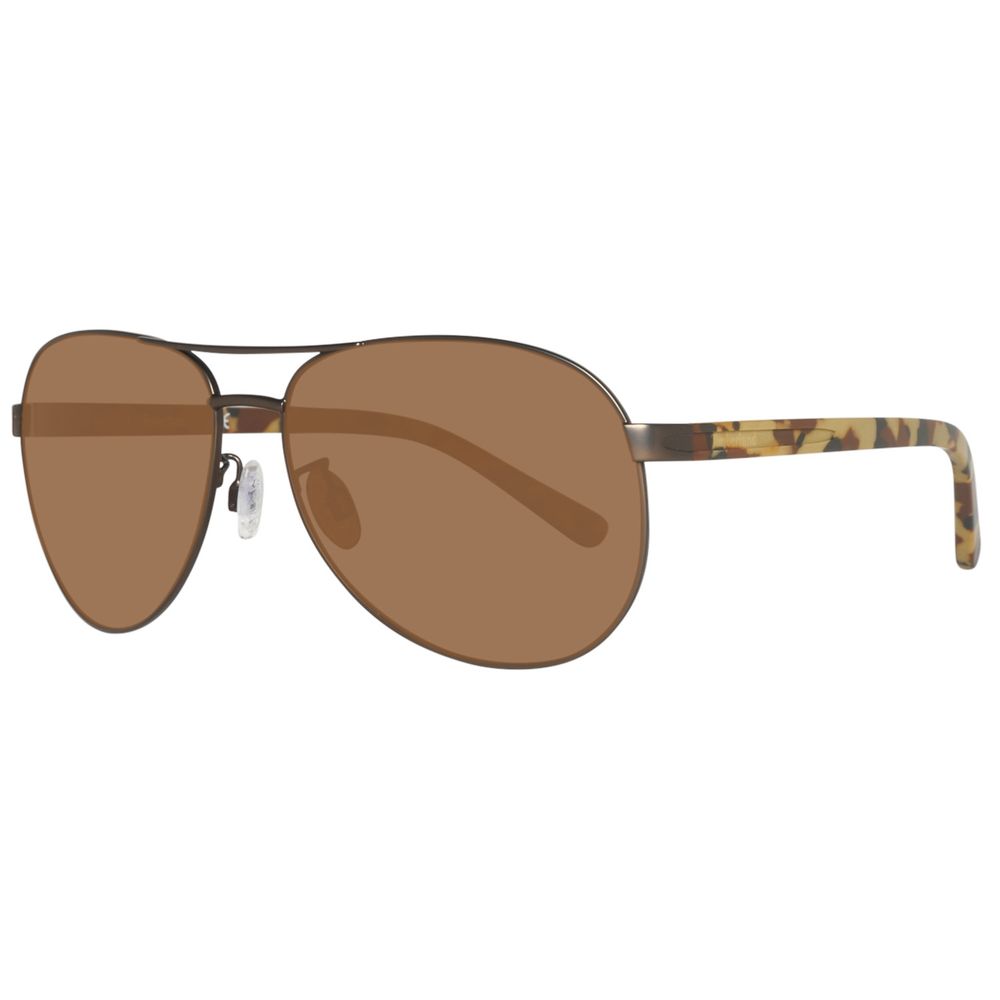 Timberland Graue Metall-Sonnenbrille