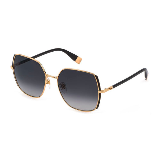 Furla Schwarze Metall-Sonnenbrille