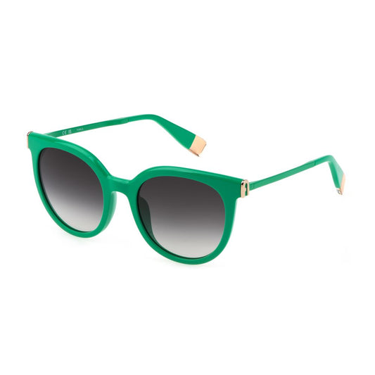 Furla Grüne Acetat-Sonnenbrille