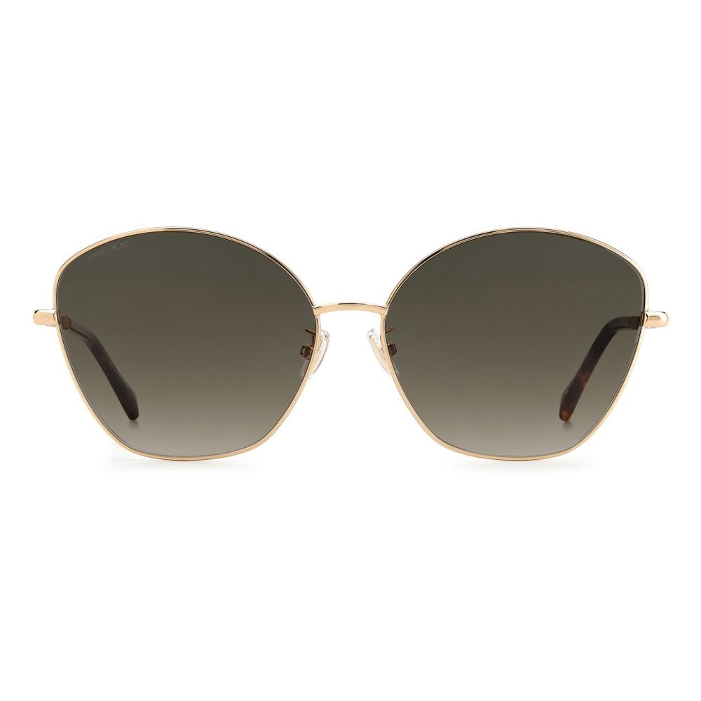 Jimmy Choo Goldene Metall-Sonnenbrille