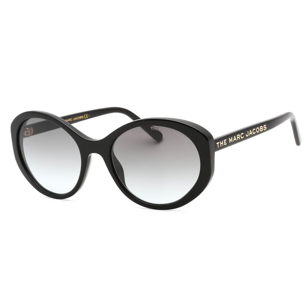 Marc Jacobs Schwarze Plastiksonnenbrille