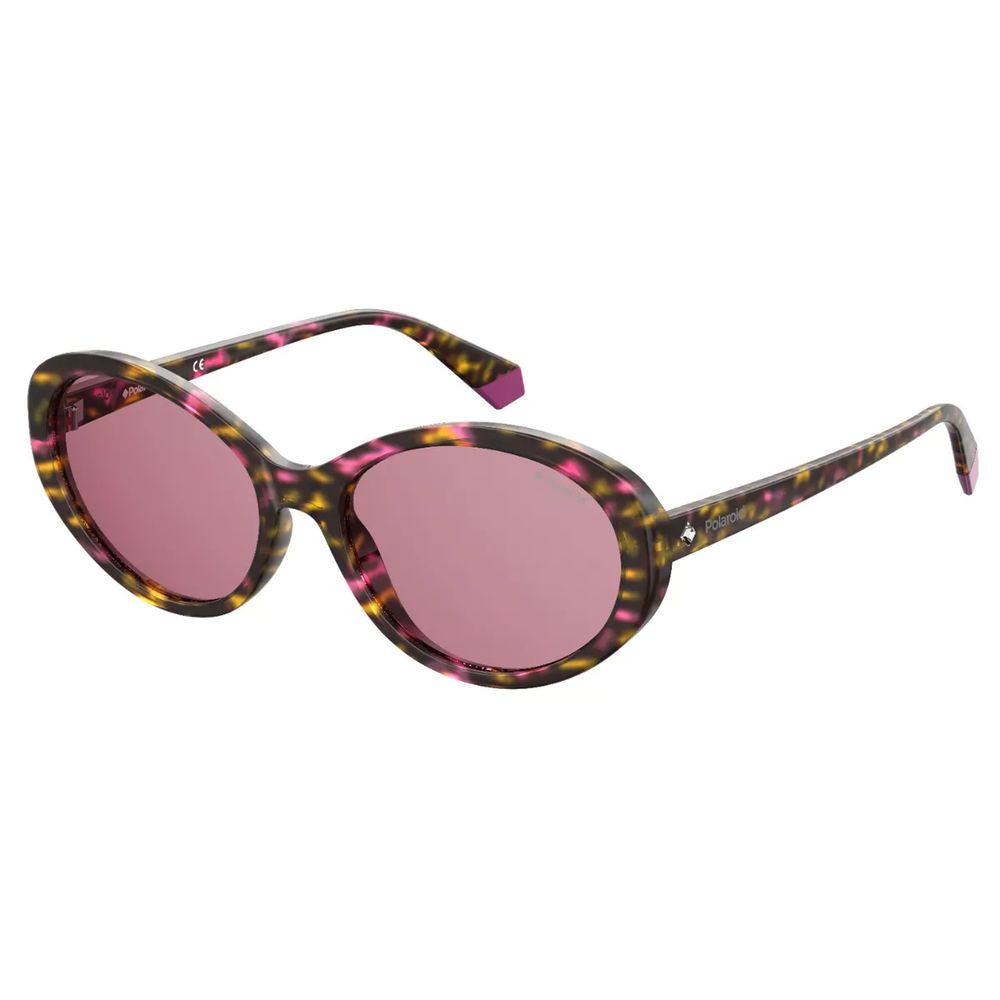 Polaroid Rosa Plastik-Sonnenbrille