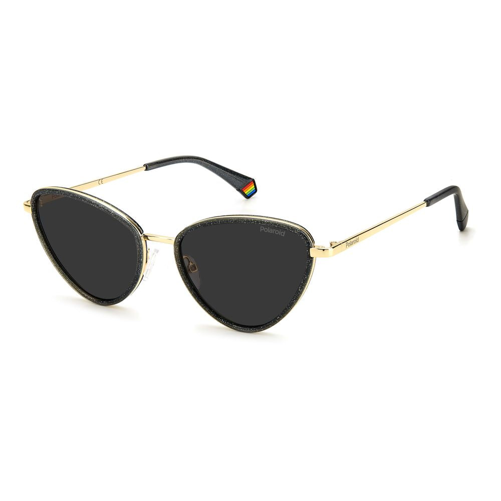 Polaroid Graue Plastiksonnenbrille