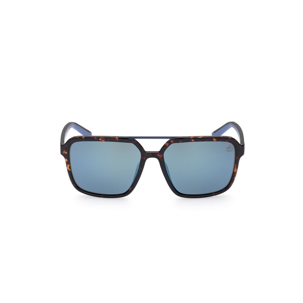 Timberland Braun gespritzte Sonnenbrille