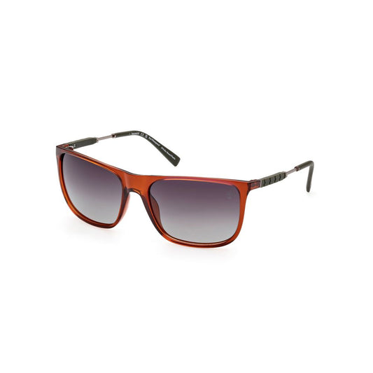 Timberland Braun gespritzte Sonnenbrille