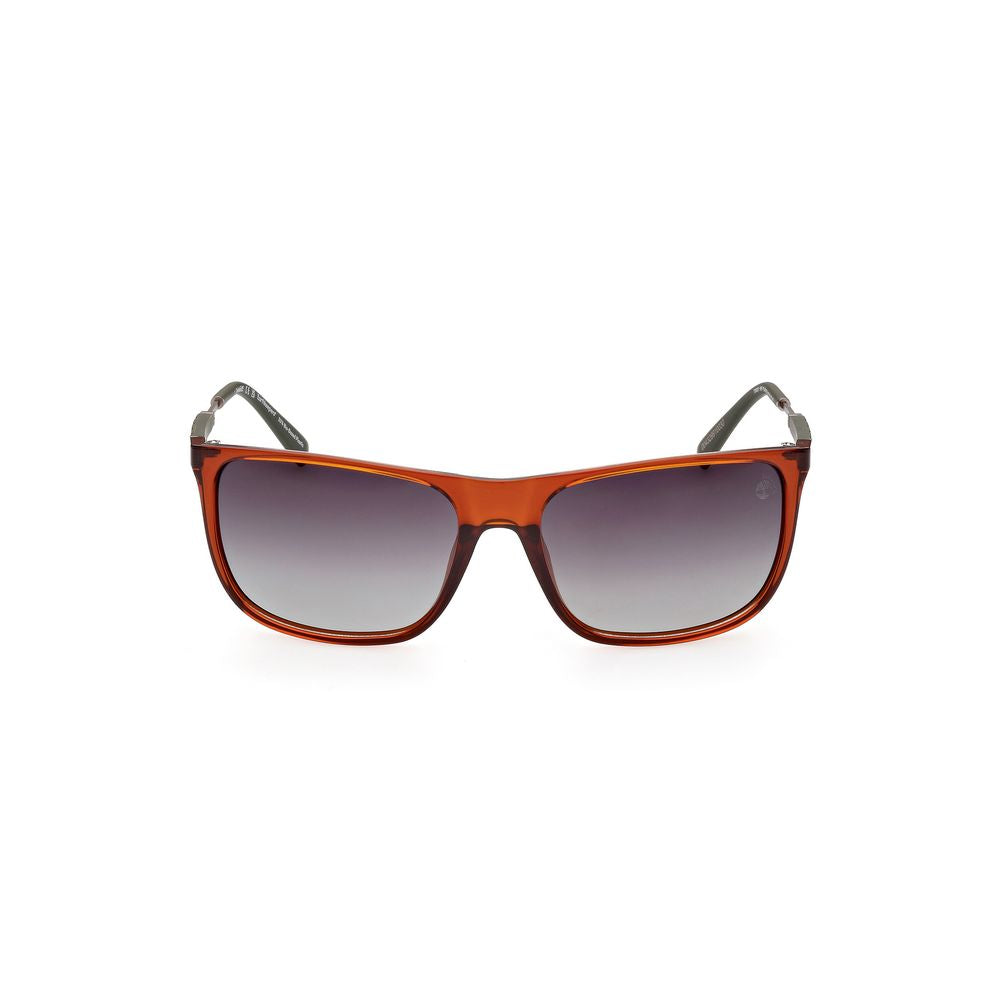 Timberland Braun gespritzte Sonnenbrille