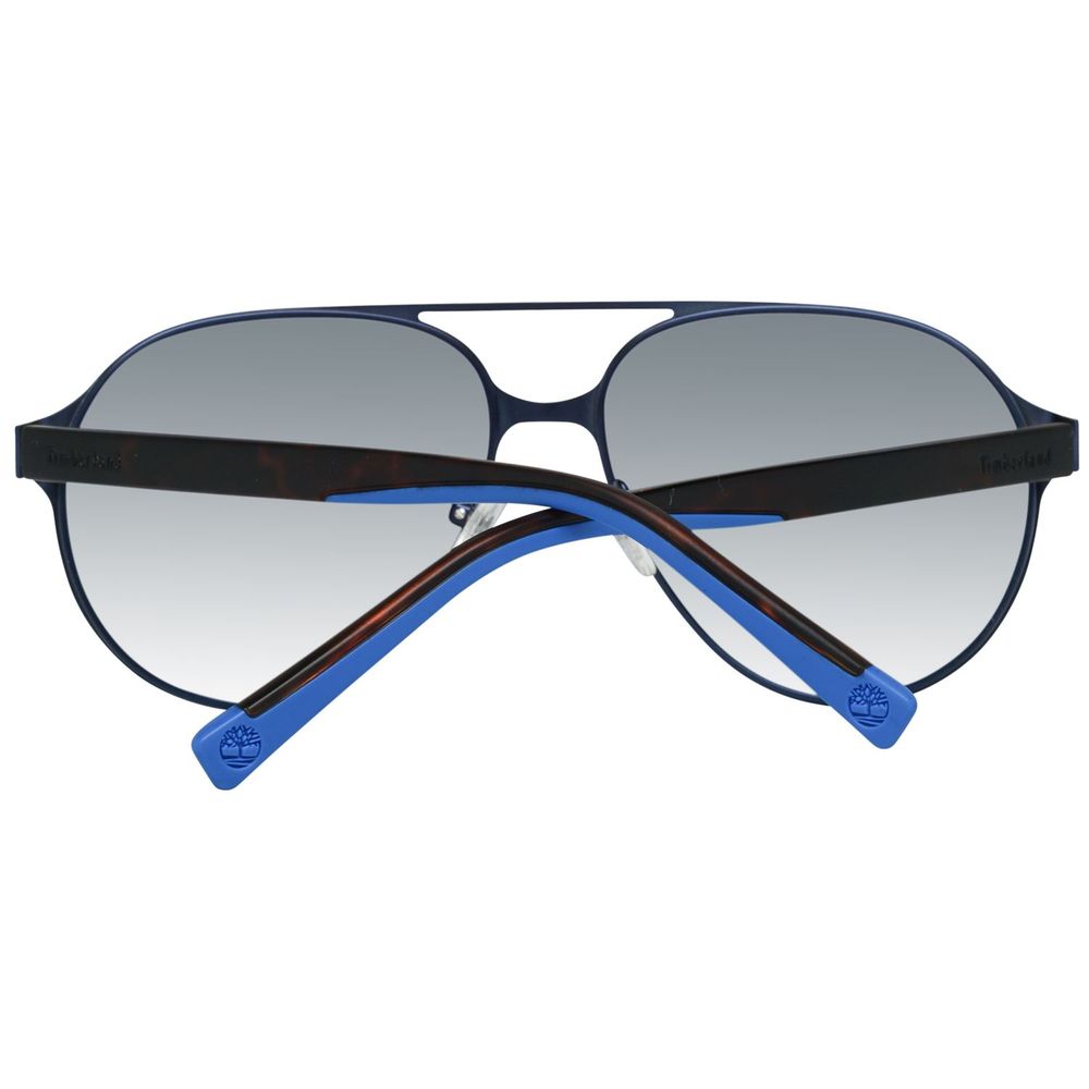 Timberland Blaue Metall-Sonnenbrille