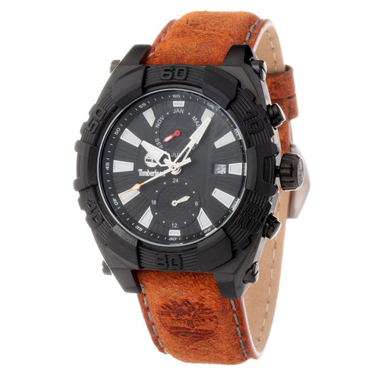 Timberland Braune Lederuhr