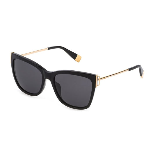 Furla Schwarze Acetat-Sonnenbrille